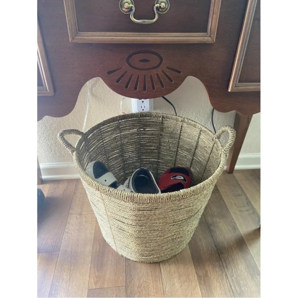 Hearth and Hand 14x18” Woven Floor Basket
